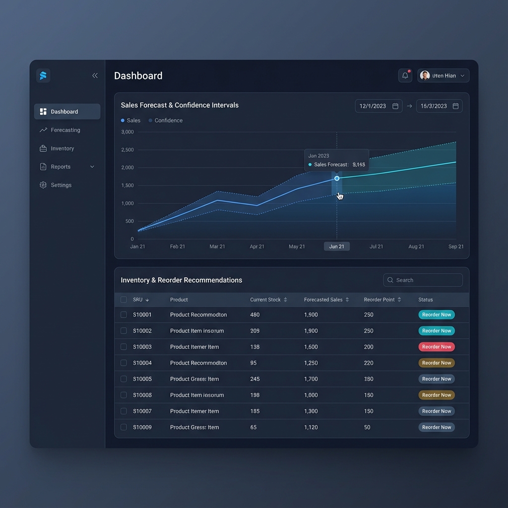 Intelligent Forecaster Dashboard